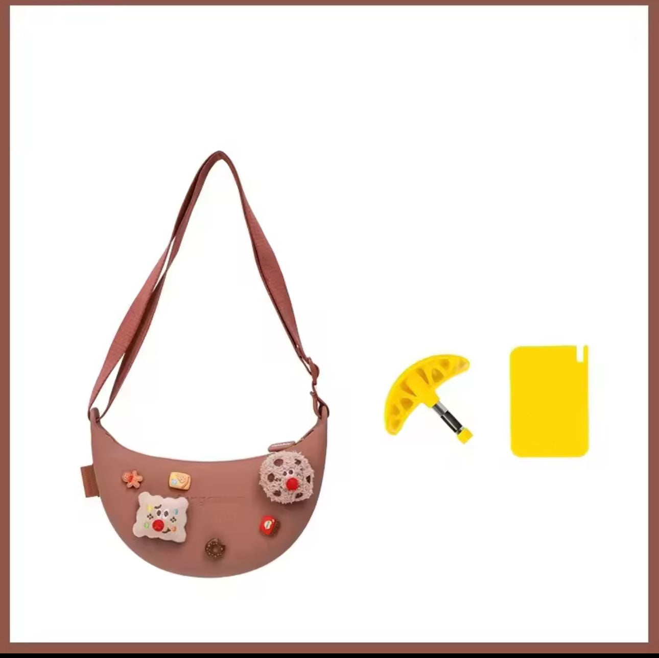 Sac bandoulière DEMI-LUNE Fungoofun – vue produit 2