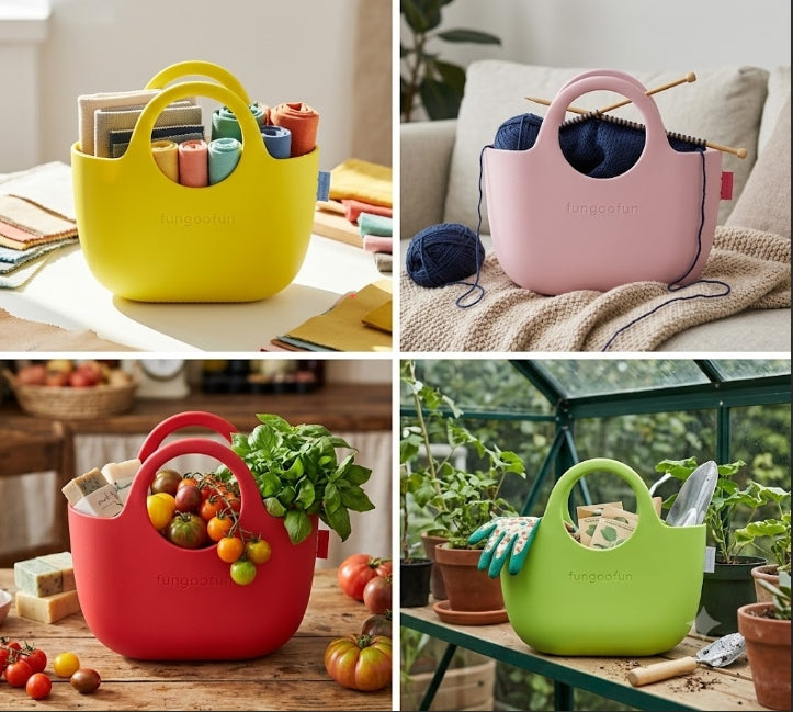 Le LOOPY sac cabas rond Fungoofun - mise en situation lifestyle