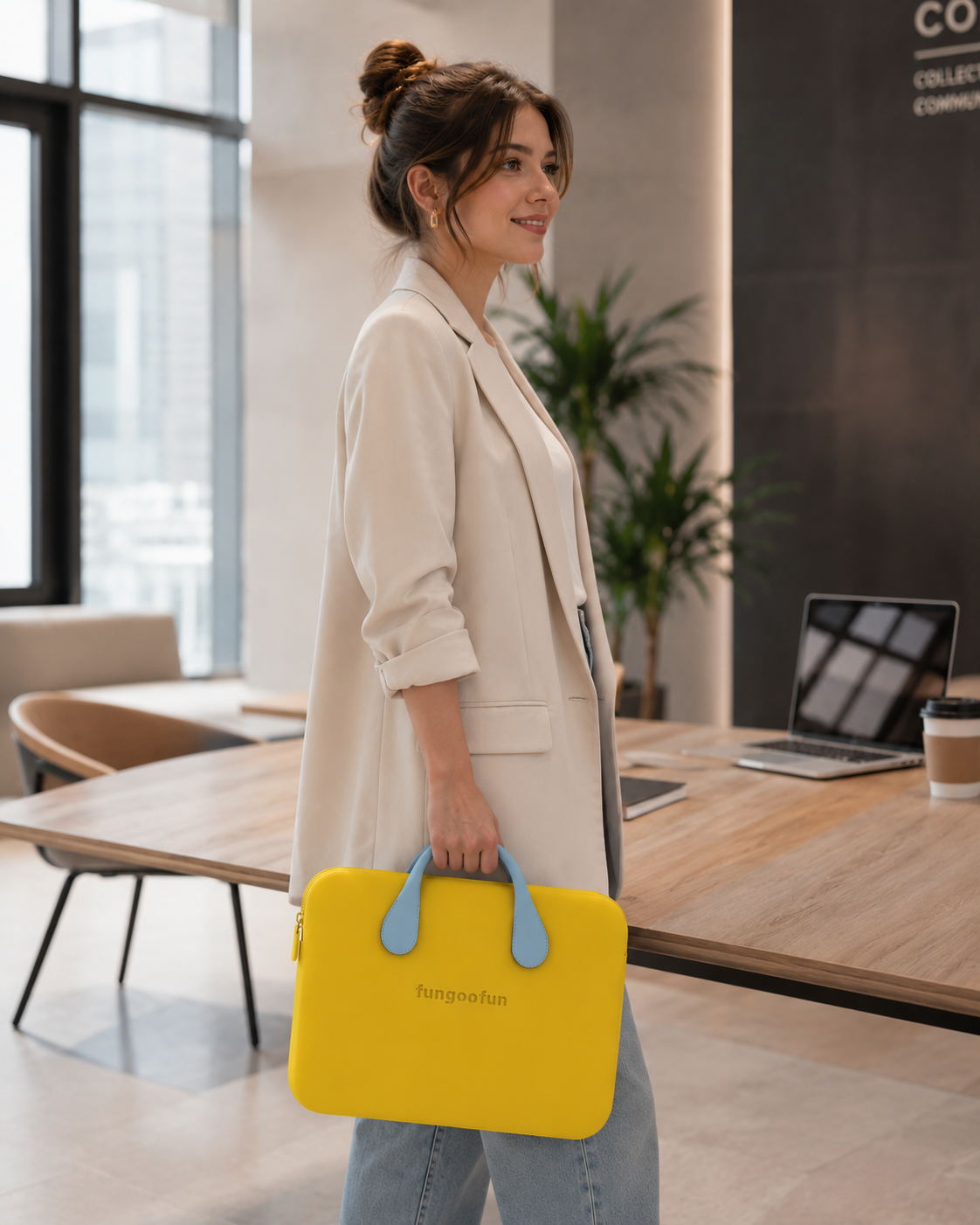 Sac ordinateur SUNNY 16 pouces Fungoofun en situation – vue 1