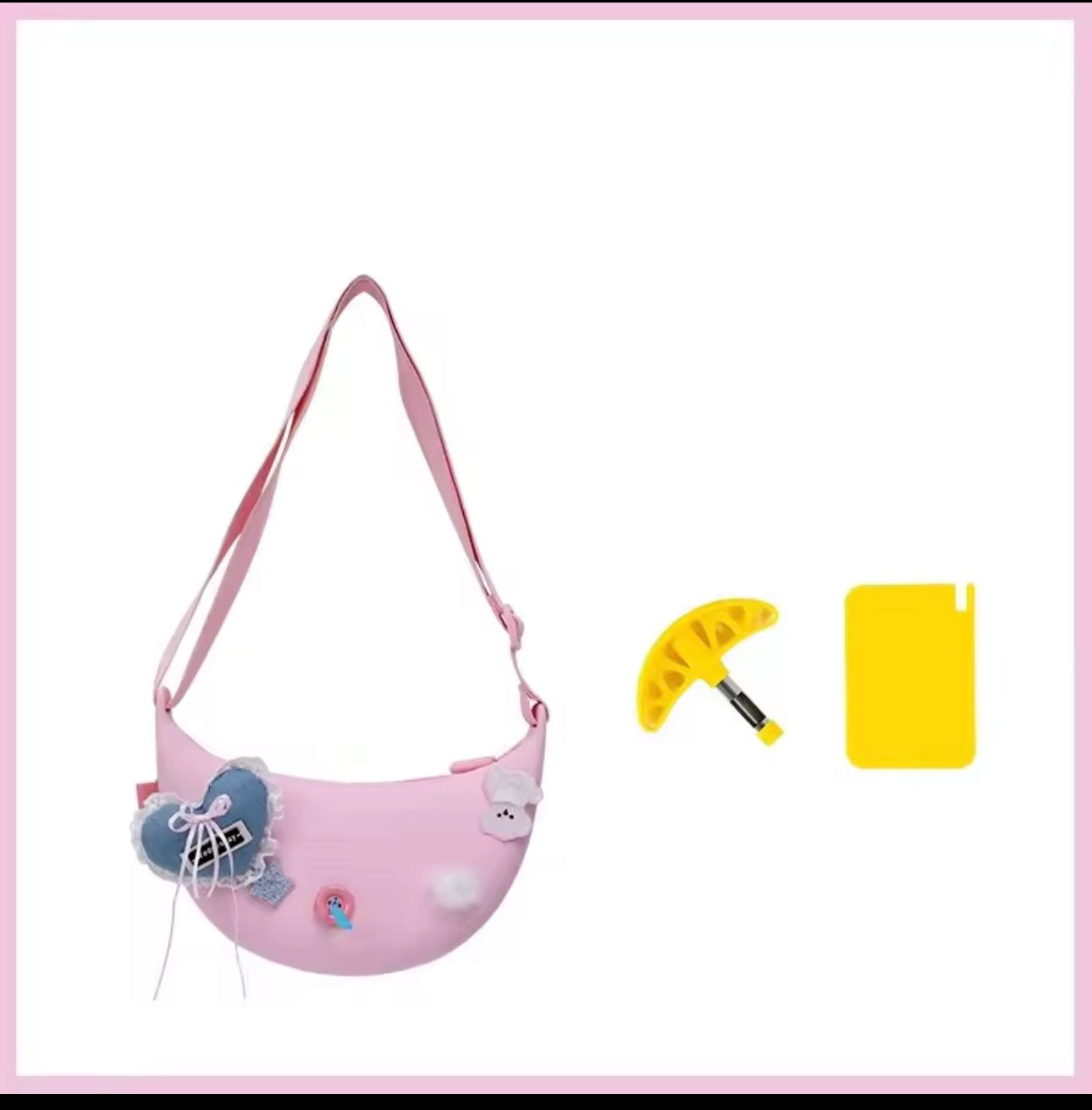 Sac bandoulière DEMI-LUNE Fungoofun – vue produit 8