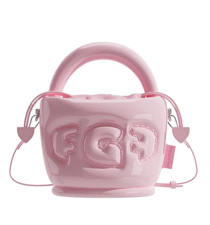 Le CHERRY - sac vernis Fungoofun, coloris rose