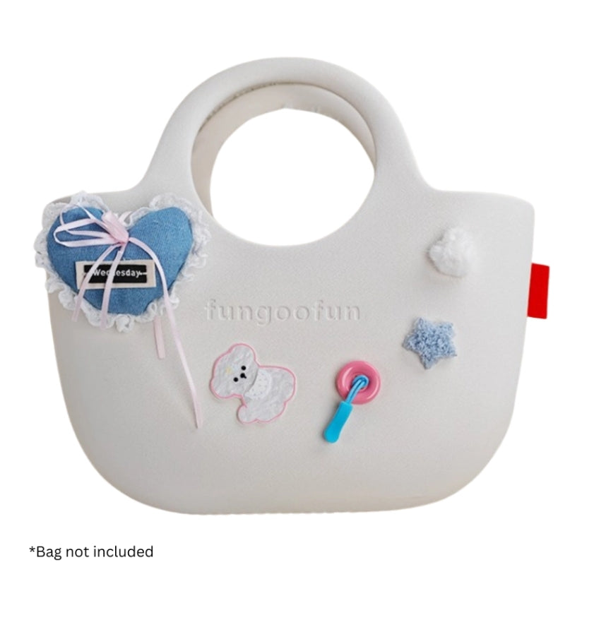 Idée de personnalisation CHARMY pour sac Fungoofun – exemple 24