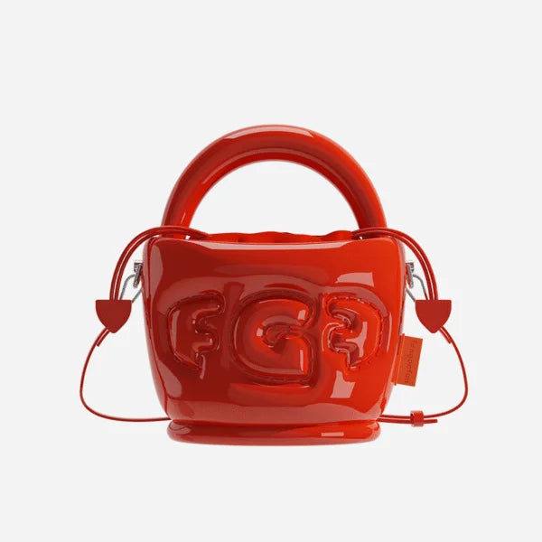 Le CHERRY - sac vernis Fungoofun, coloris rouge